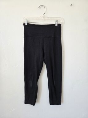 Balance Collection Capri Leggings Black Athletic Athleisure Gym Running Yoga M